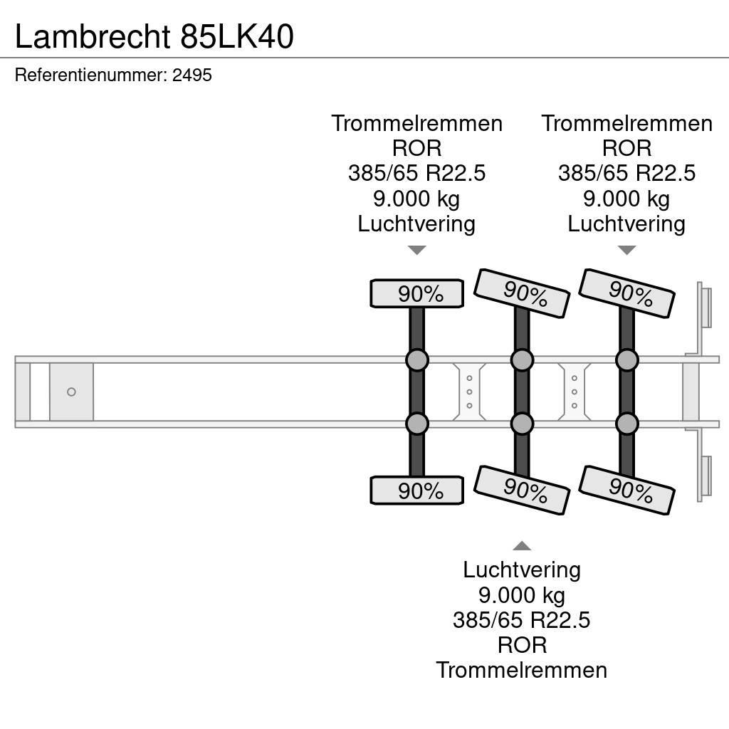  Lambrecht 85LK40 Ημιρυμούλκες βυτίων