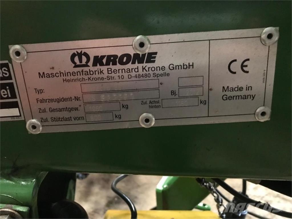 Krone Swadro 807 Αναμοχλευτήρες