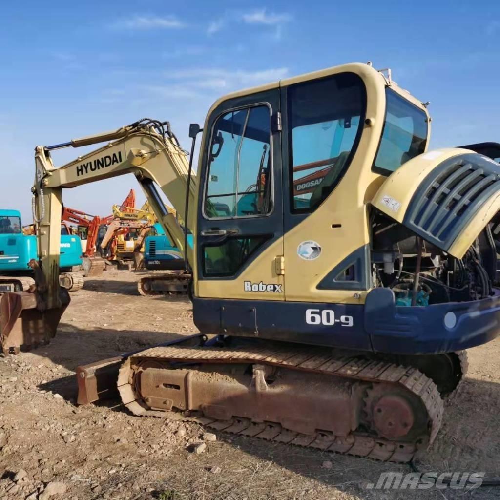 Hyundai R60-9 Εκσκαφάκι (διαβολάκι) < 7t