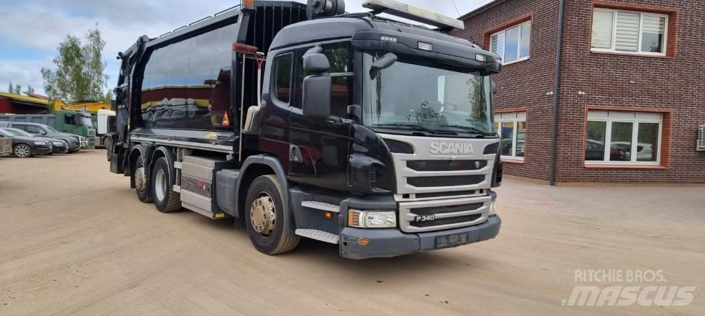 Scania P340 Gas Απορριμματοφόρα