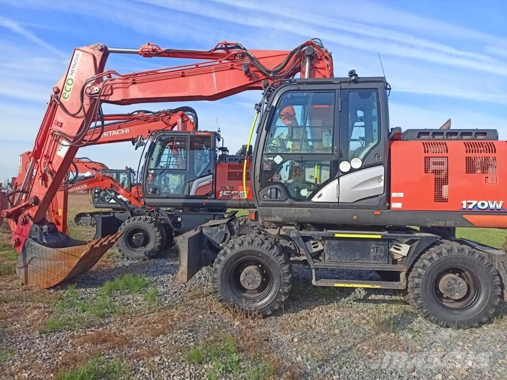 Hitachi ZX170W Εκσκαφείς Φορτωτές τύπου JCB