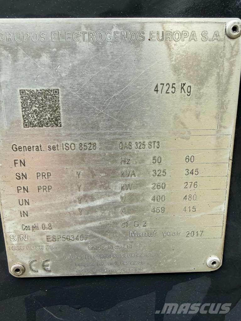 Atlas Copco QAS 325 Γεννήτριες ντίζελ