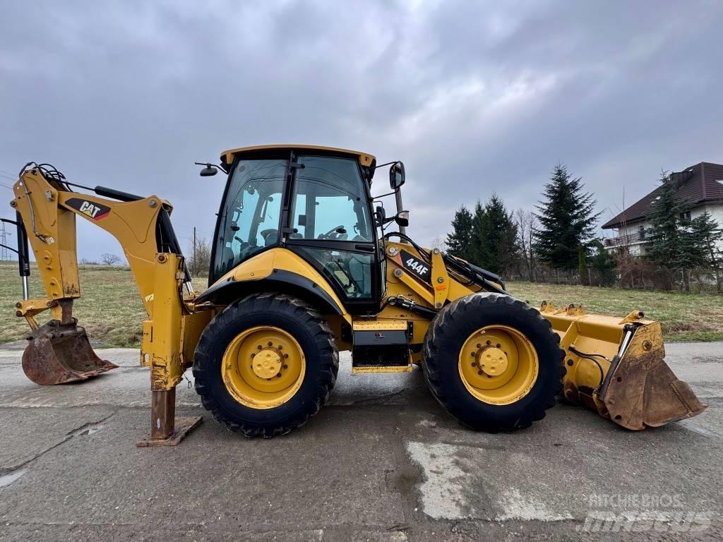 CAT 444F, JOYSTICK Εκσκαφείς Φορτωτές τύπου JCB