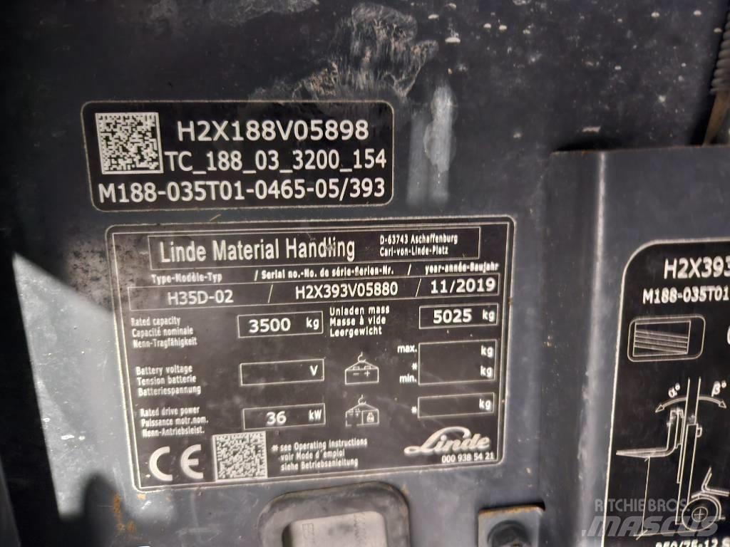 Linde H35D Πετρελαιοκίνητα Κλαρκ