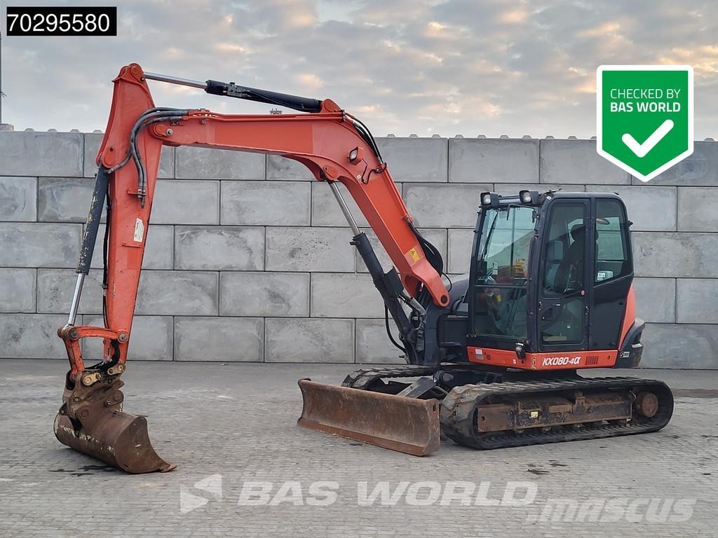 Kubota KX080-4a Εκσκαφάκι (διαβολάκι) < 7t