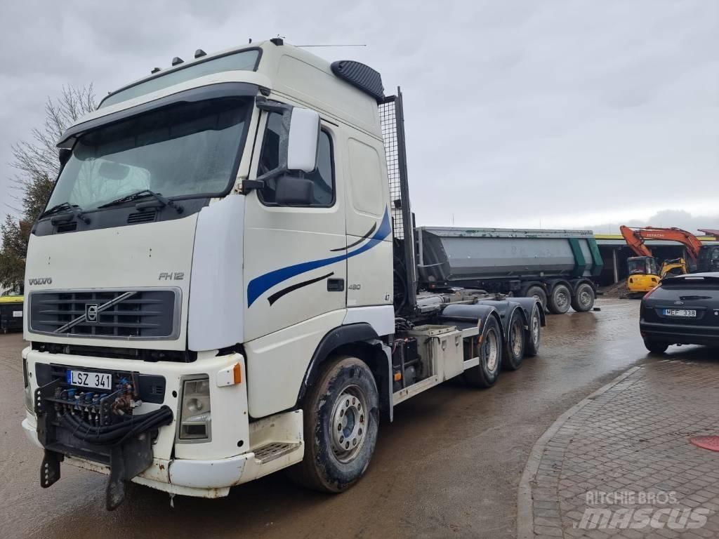 Volvo FH 12 Φορτηγά ανατροπή με γάντζο