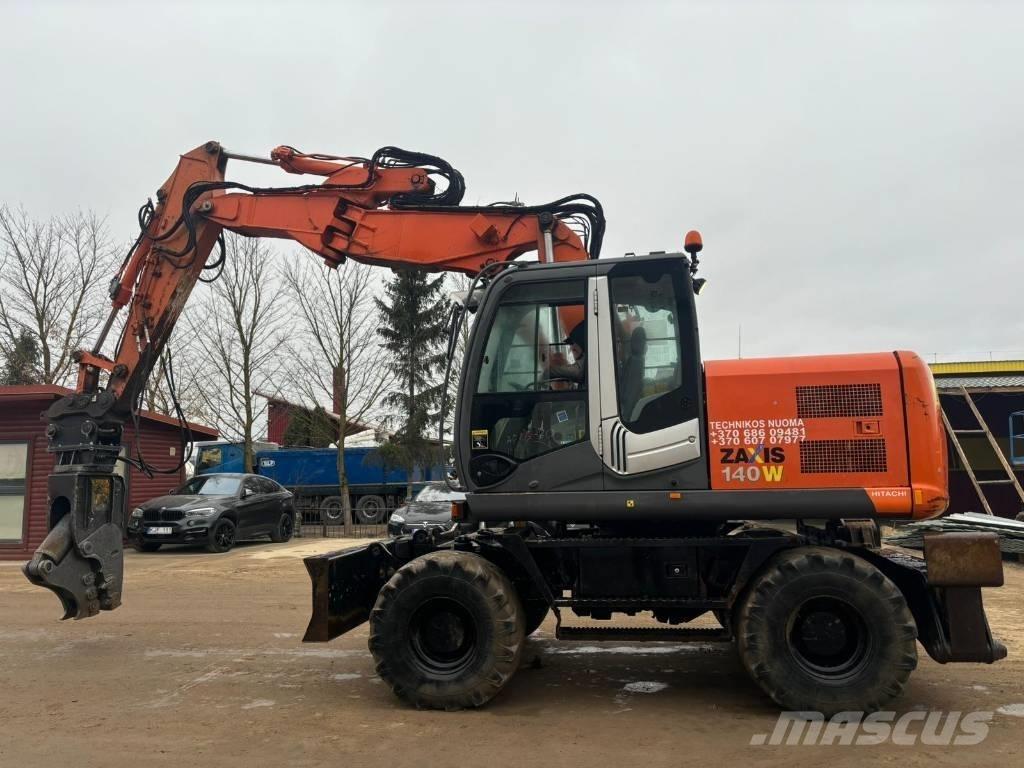 Hitachi ZX140 W-3 Εκσκαφείς με τροχούς - λάστιχα