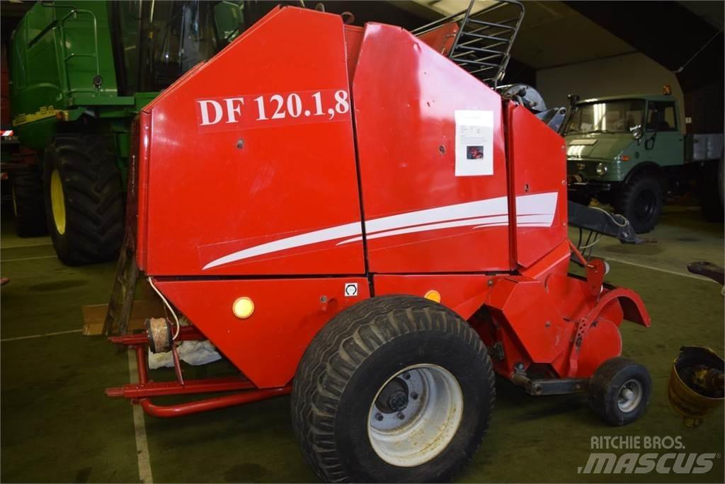 Unia DF 120 1,8 Πρέσες κυλινδρικών δεμάτων