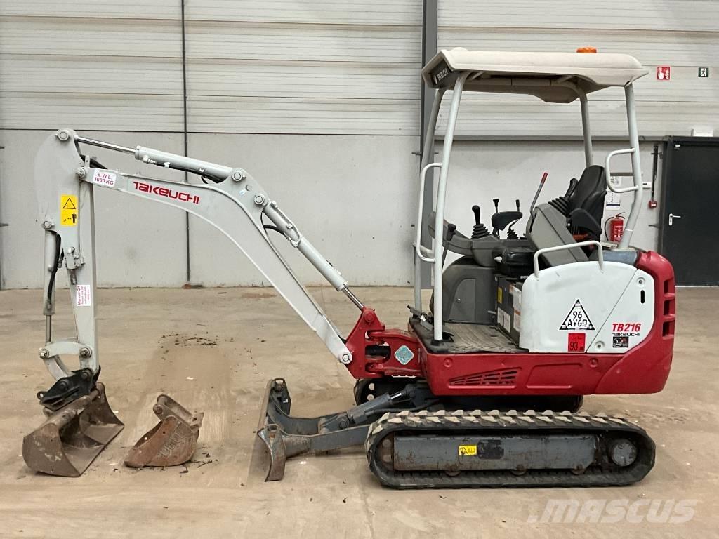 Takeuchi TB 216 Εκσκαφάκι (διαβολάκι) < 7t