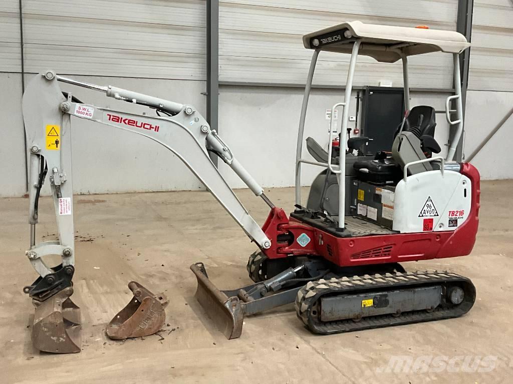 Takeuchi TB 216 Εκσκαφάκι (διαβολάκι) < 7t