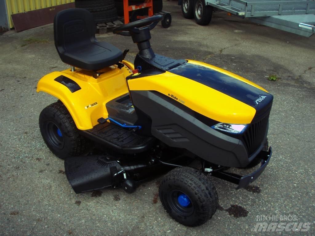 Stiga E-Ride S 300 Χορτοκοπτικά με καθιστό χειριστή