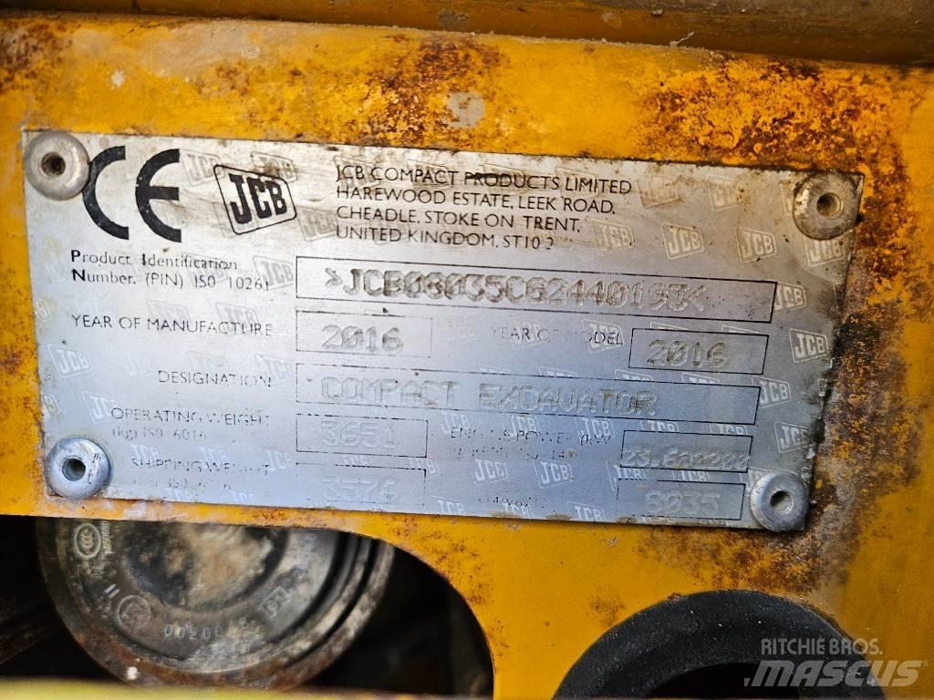 JCB 8035 Εκσκαφάκι (διαβολάκι) < 7t