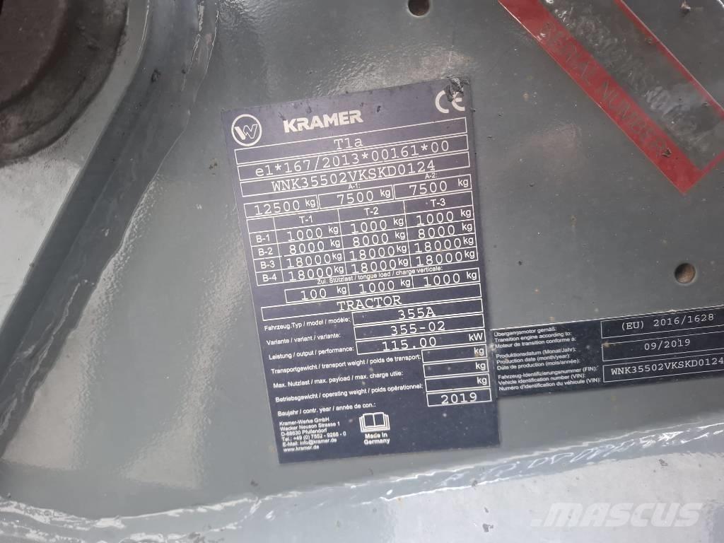 Kramer 8155 Φορτωτές με λάστιχα (Τροχοφόροι)