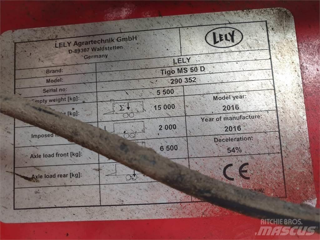 Lely TIGO MS 50D Ρυμούλκα με διάταξη αυτοφόρτωσης
