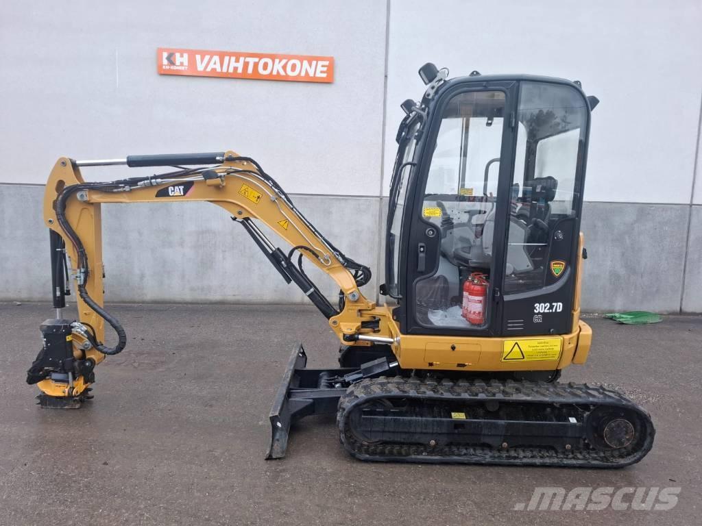 CAT 302.7 D CR Εκσκαφάκι (διαβολάκι) < 7t