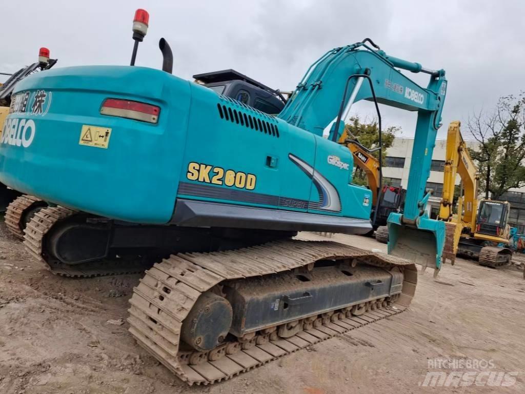 Kobelco SK260D Εκσκαφείς με ερπύστριες