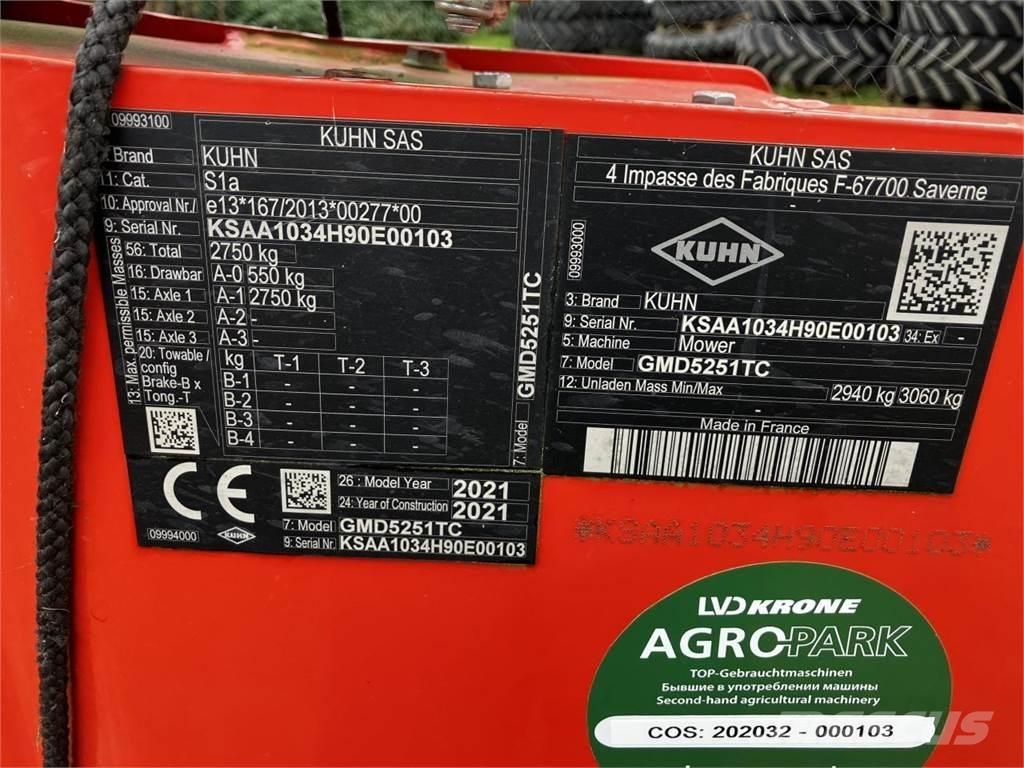 Kuhn GMD5251TC Χορτοκοπτικά