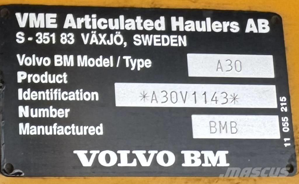 Volvo A 30 Σπαστό Dump Truck ADT