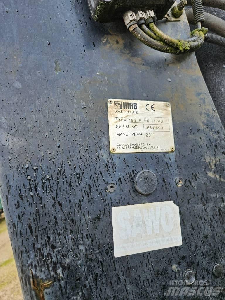 Hiab 166 E-4 Hipro Γερανοί φορτωτές