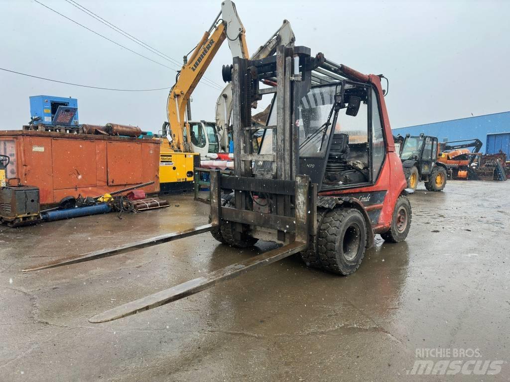Linde H70D Πετρελαιοκίνητα Κλαρκ