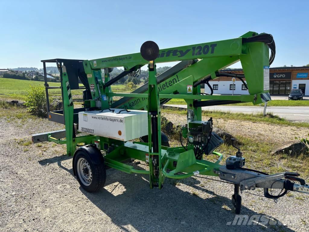 Niftylift 120 T Εναέριες πλατφόρμες τοποθετημένες σε ρυμούλκα