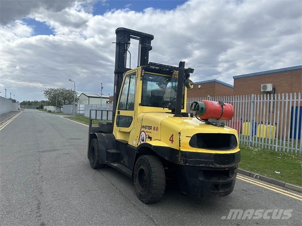 Hyster H8.0FT9 Περονοφόρα ανυψωτικά κλαρκ με φυσικό αέριο LPG