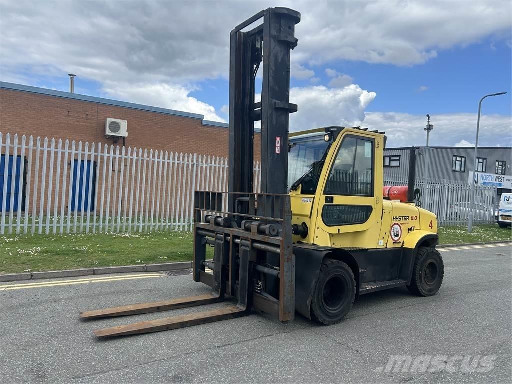 Hyster H8.0FT9 Περονοφόρα ανυψωτικά κλαρκ με φυσικό αέριο LPG