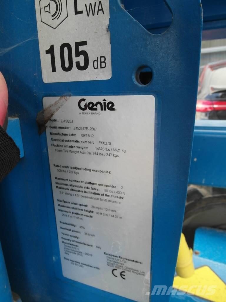 Genie Z 45/25 J Ανυψωτήρες με αρθρωτό βραχίονα