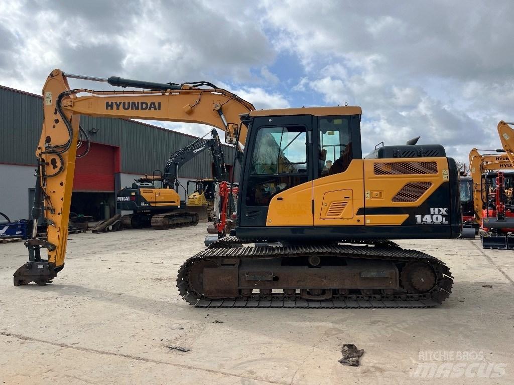 Hyundai HX140L Εκσκαφείς με ερπύστριες