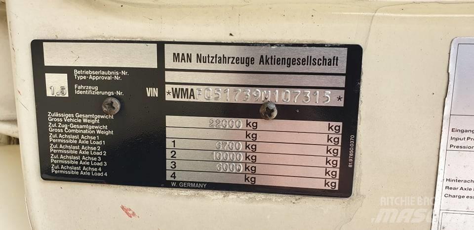 MAN 26.422 Φορτηγά Καρότσα - Κουρτίνα