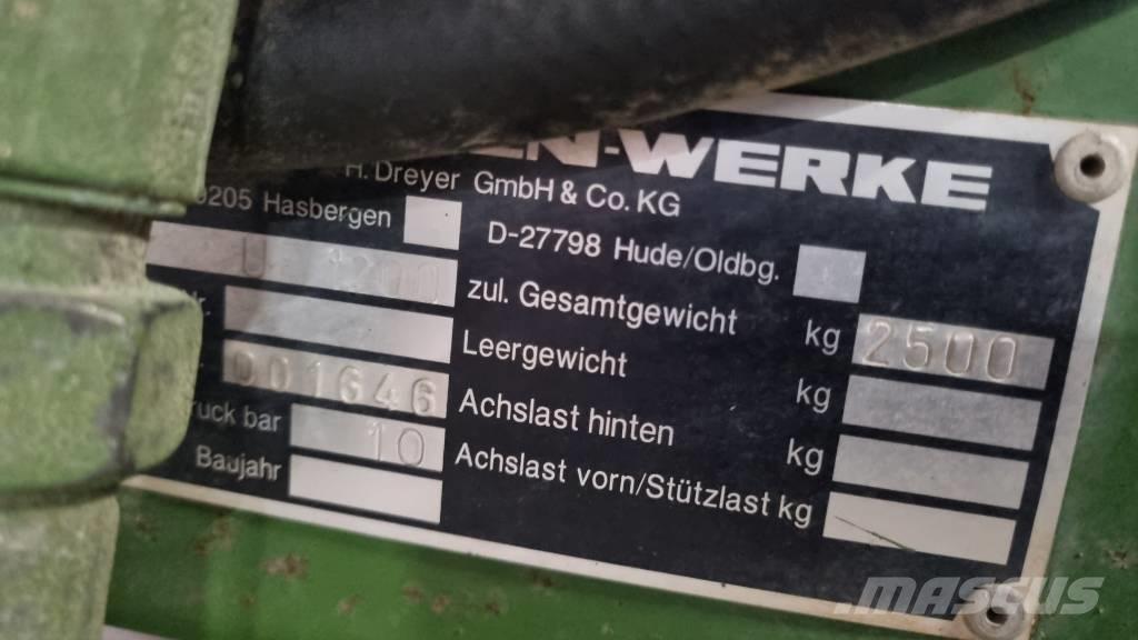 Amazone UF 1200 Αναρτώμενα ψεκαστικά