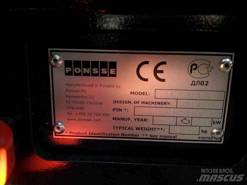 Ponsse Buffalo 8W Μεταφορείς ξυλείας