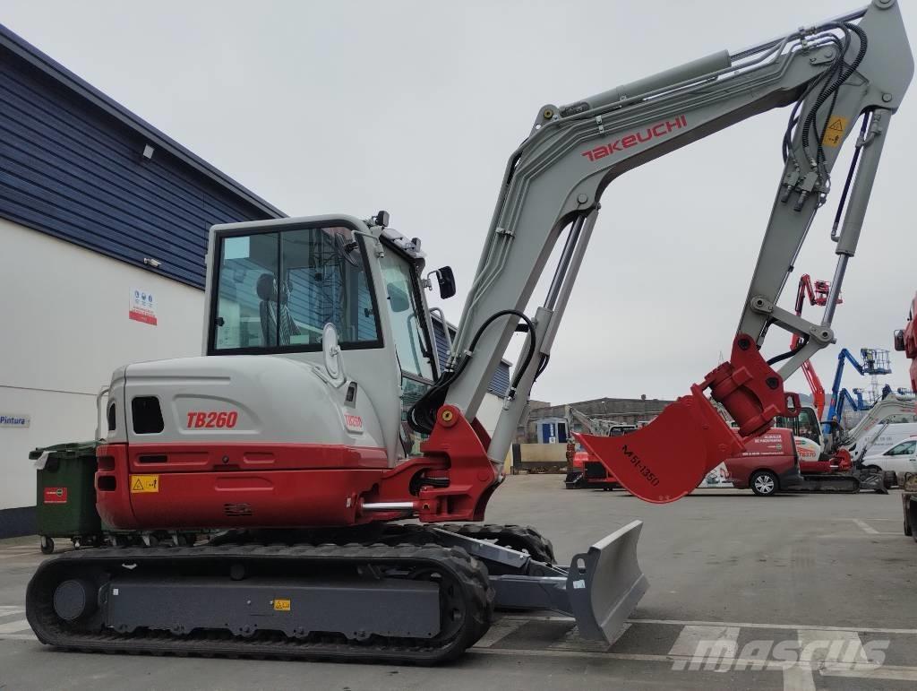 Takeuchi TB 260 Εκσκαφάκι (διαβολάκι) < 7t