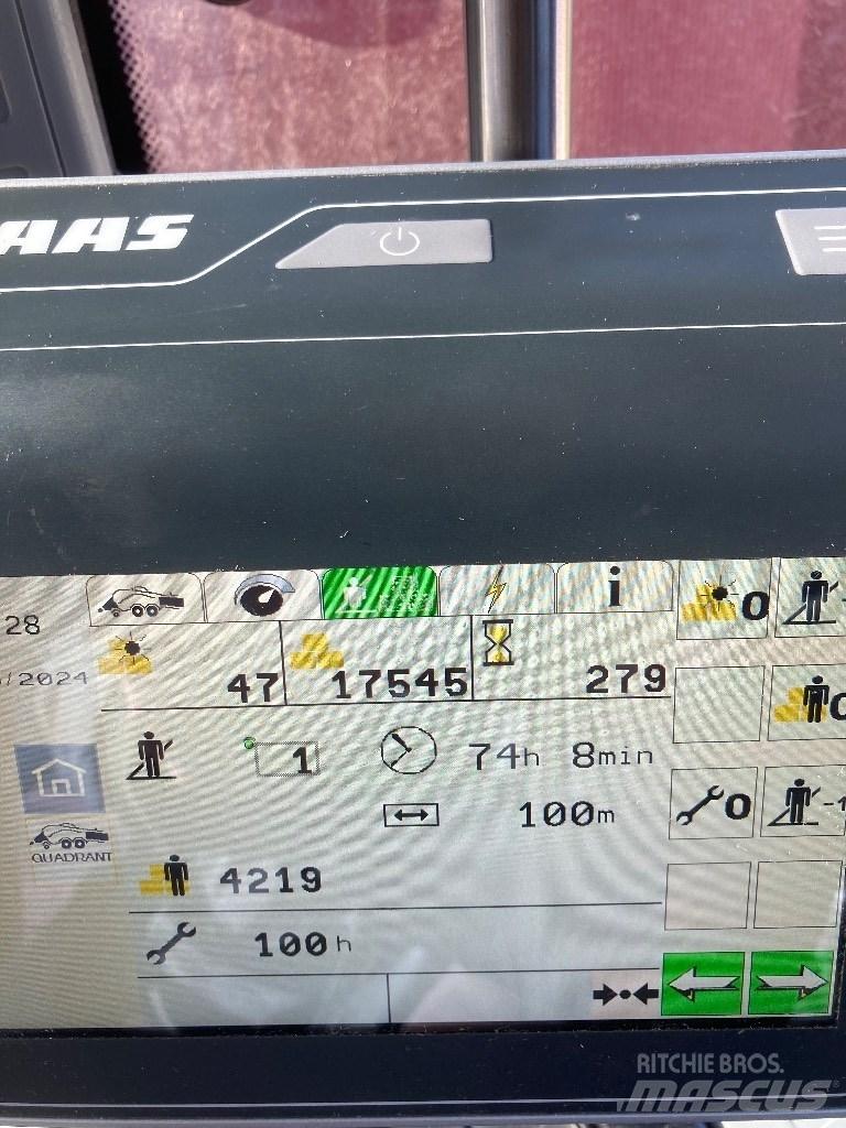 CLAAS Quadrant 4000 Πρέσες τετράγωνων δεμάτων