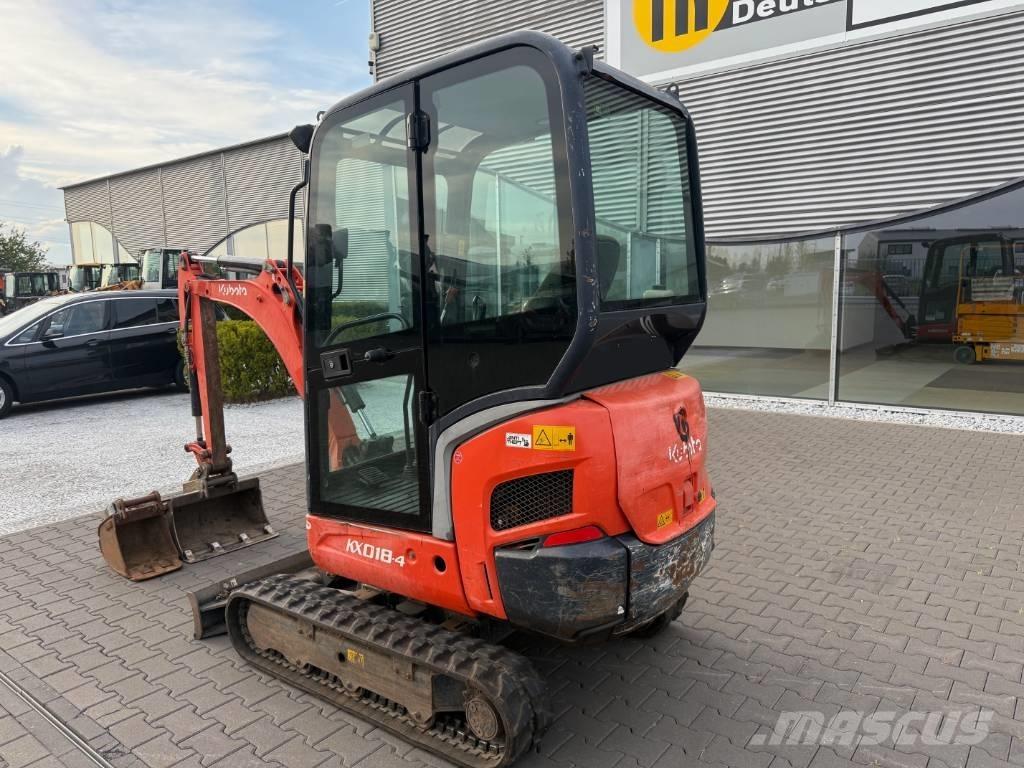 Kubota KX 018-4 Εκσκαφάκι (διαβολάκι) < 7t