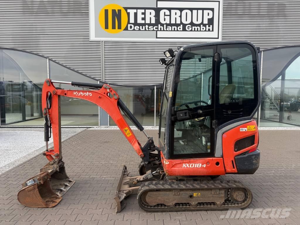 Kubota KX 018-4 Εκσκαφάκι (διαβολάκι) < 7t