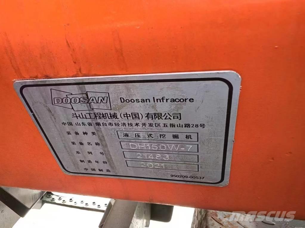 Doosan DH 150 Εκσκαφείς με τροχούς - λάστιχα