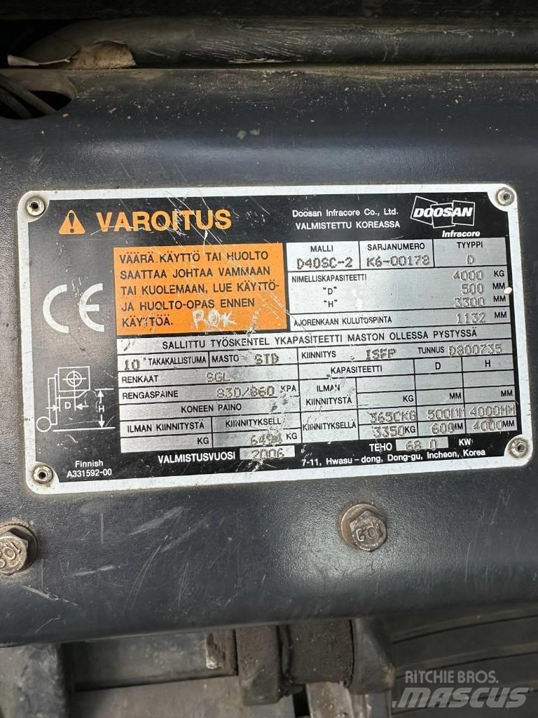 Daewoo D40SC-2 Πετρελαιοκίνητα Κλαρκ