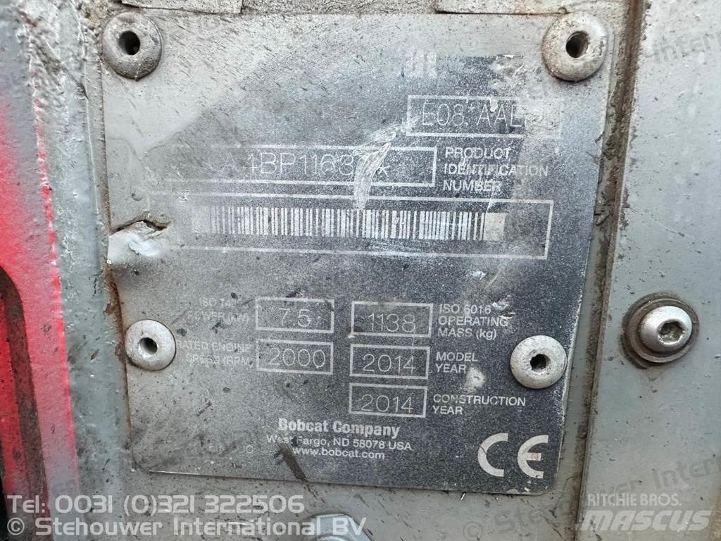 Bobcat E08 (E10) Εκσκαφάκι (διαβολάκι) < 7t