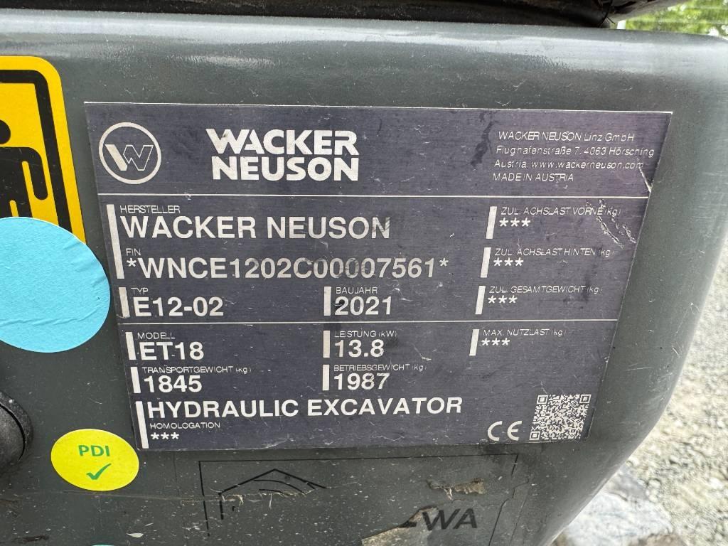 Wacker Neuson ET18 Εκσκαφείς με ερπύστριες