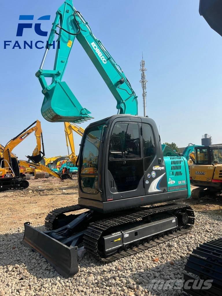 Kobelco SK 75 SR Εκσκαφείς με ερπύστριες