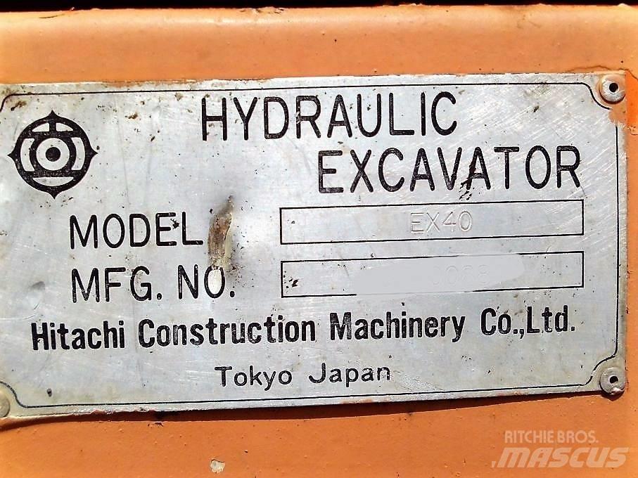 Hitachi EX 40 Εκσκαφάκι (διαβολάκι) < 7t
