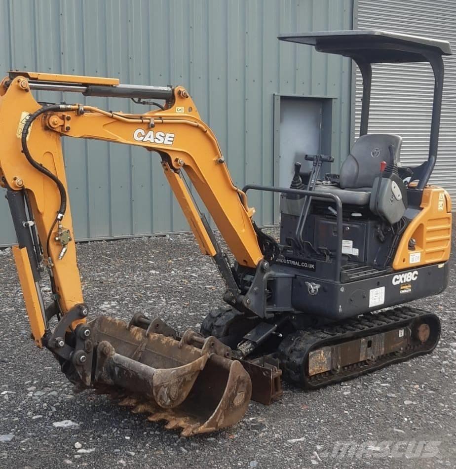 CASE CX18C CANOPY Εκσκαφάκι (διαβολάκι) < 7t