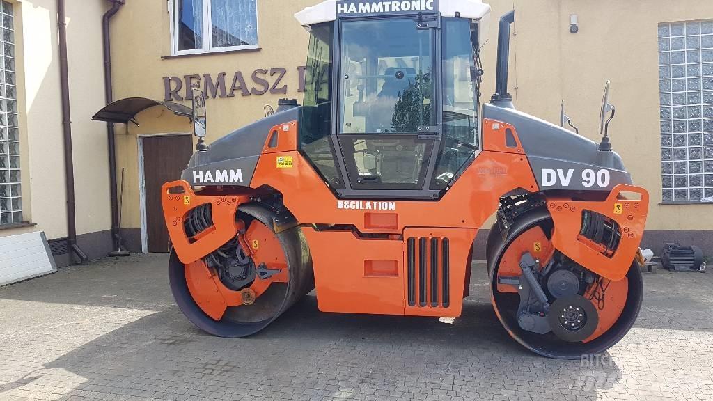 Hamm DV 90 VO Οδοστρωτήρες διπλού κυλίνδρου