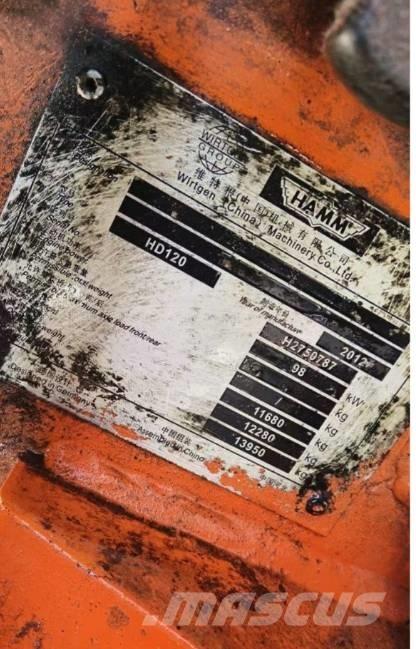 Hamm HD 120 Οδοστρωτήρες διπλού κυλίνδρου