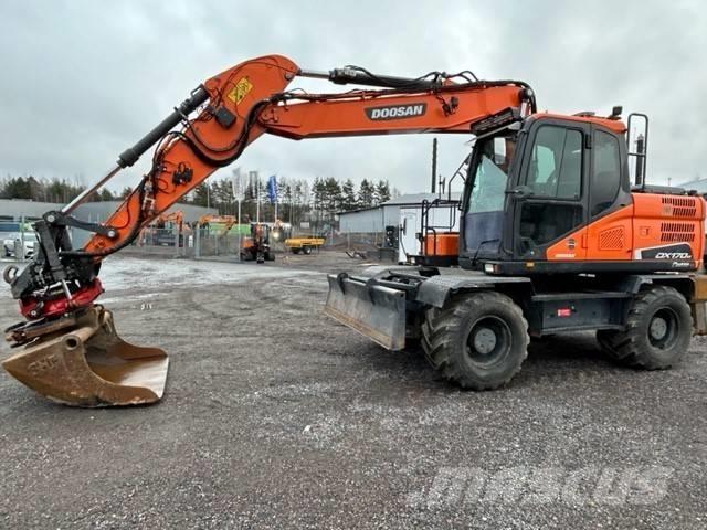 Doosan DX 170 W-5 Εκσκαφείς με τροχούς - λάστιχα