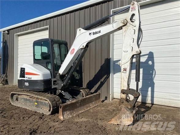 Bobcat E55 Εκσκαφείς με ερπύστριες