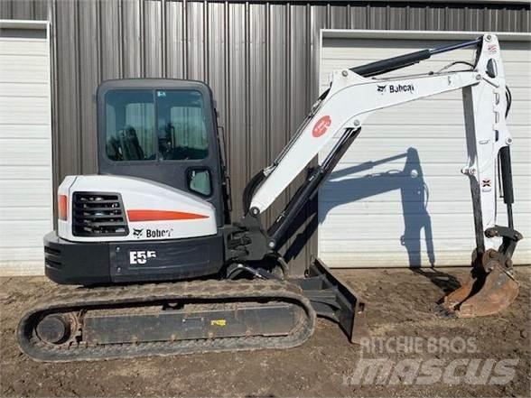Bobcat E55 Εκσκαφείς με ερπύστριες