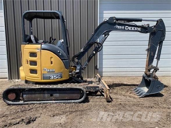 John Deere 35G Εκσκαφάκι (διαβολάκι) < 7t