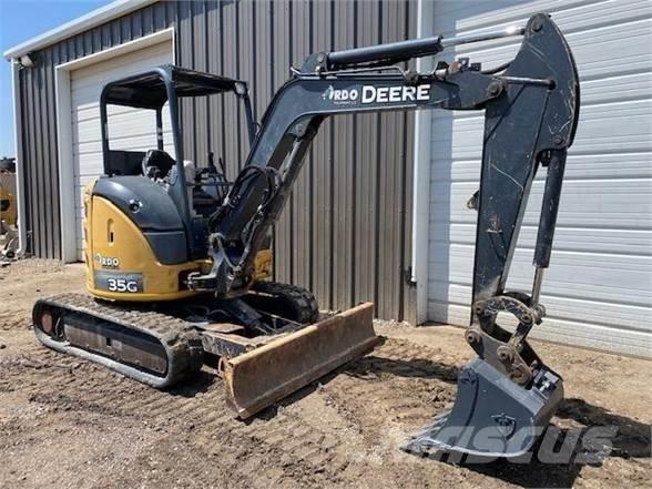 John Deere 35G Εκσκαφάκι (διαβολάκι) < 7t